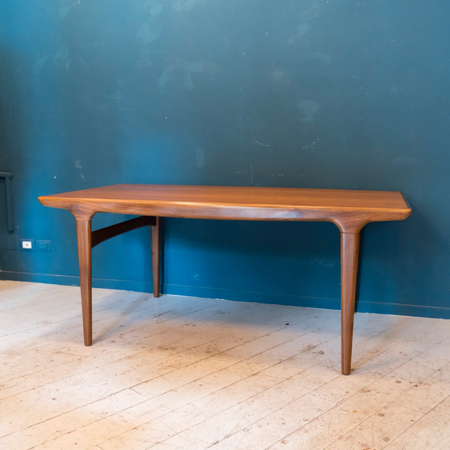 Tavolo da Pranzo Vintage Estensibile di Johannes Andersen – Design Scandinavo Anni '60 in Teak