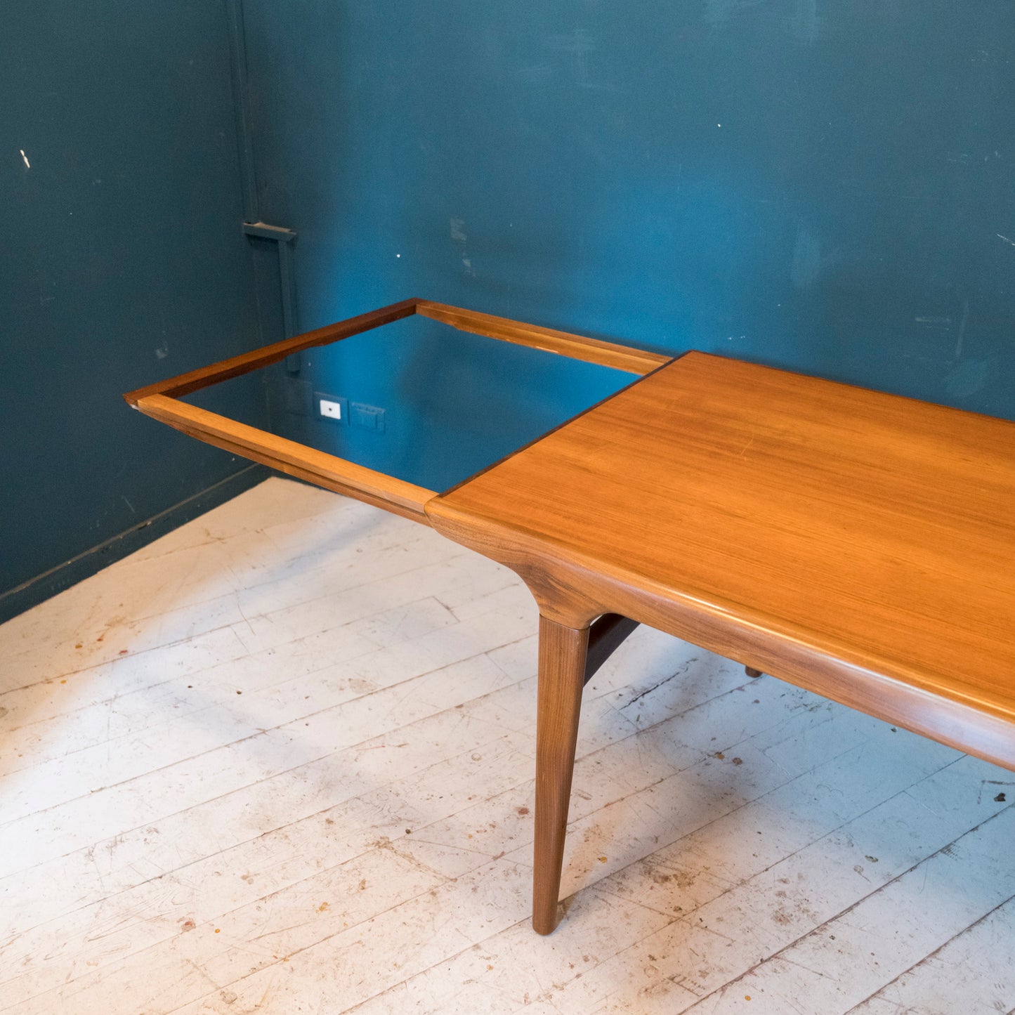 Tavolo da Pranzo Vintage Estensibile di Johannes Andersen – Design Scandinavo Anni '60 in Teak